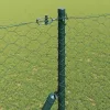  Kerítésoszlop Zöld 25 x 1,5 m (50 mm háló) Acél