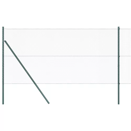  Hatszögletű kerítés szürke 1.4x50 m acél