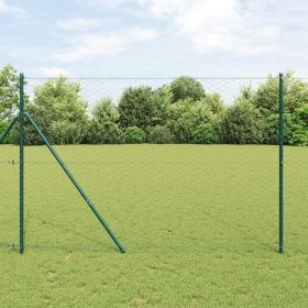  Hatszögletű kerítés Szürke 1.6x50 m Acél