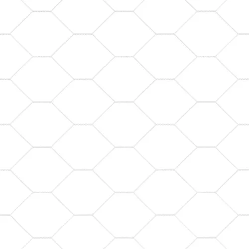  Hexagon Kerítés 1,5x10 m Galván Acél