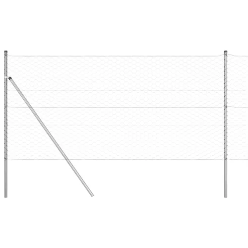  Hexagon Kerítés 1x50 m Galvanizált Acél