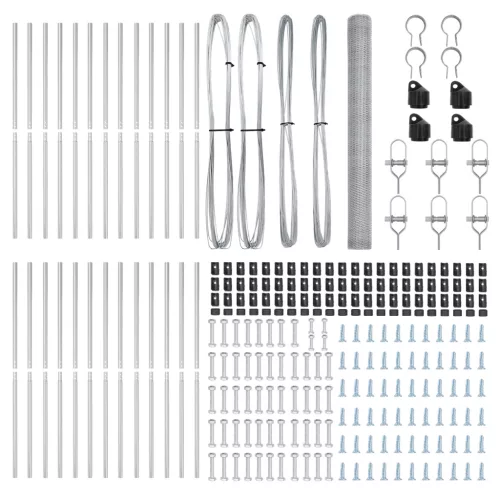  Hatszög Kerítés 1.6x50 m Horganyzott Acél