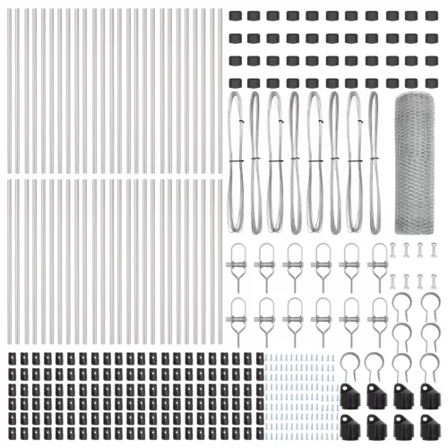  Hatszögletű kerítés 0.8x100 m Horganyzott acél