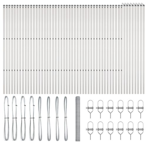  Hatszögletű kerítés 1.6x100 m horganyzott acél