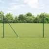  Hexagon kerítés Zöld 1,5x10 m Acél