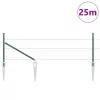  Kerítésoszlop Zöld 25 x 0,5 m (25 mm háló) Acél