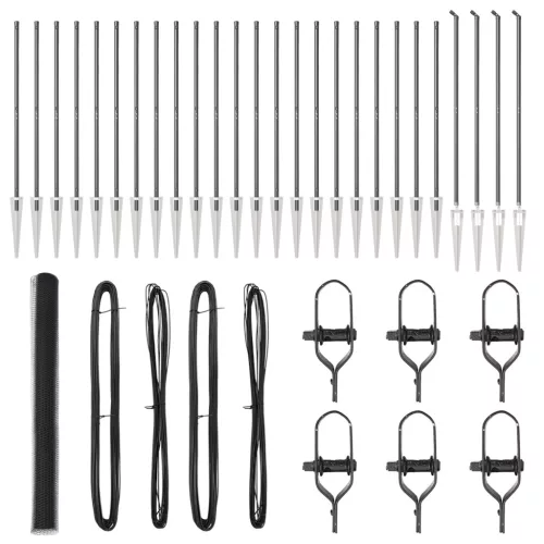  Hatszögletű kerítés Szürke 1.6x50 m Acél