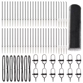  Hatszögletű kerítés Szürke 0.5x100 m Acél