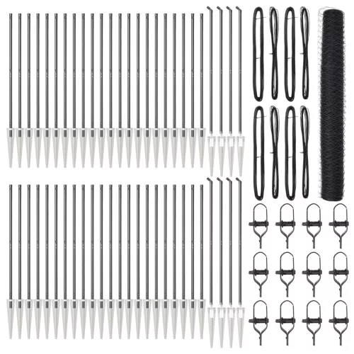  Hatszögletű kerítés Szürke 1.2x100 m Acél