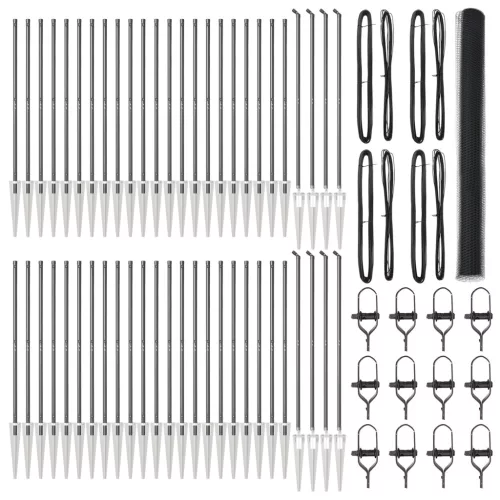  Hatszögletű kerítés Szürke 1,6x100 m acél