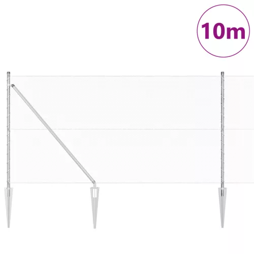  Hatszögletű kerítés 1,4x10 m horganyzott acél