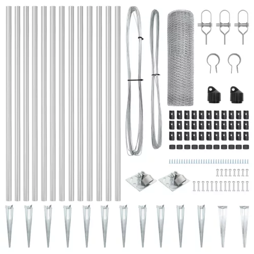  Hatszögletű kerítés 0.6x25 m Horganyzott acél