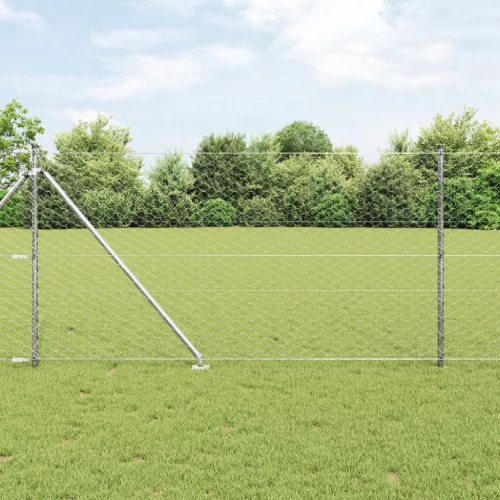  Hatszögletű Kerítés 1,2 x 50 m Horganyzott Acél