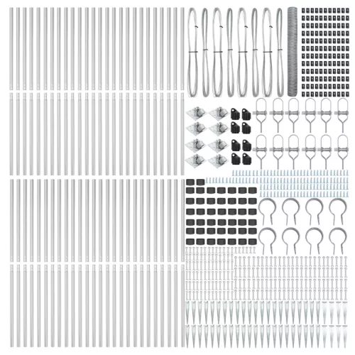  Hatszögletű Kerítés 1.4x100 m Horganyzott Acél