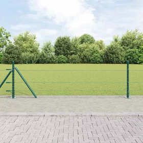  Kerítésoszlop Zöld 25 x 0,5 m (25 mm háló) Acél