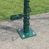 Kerítésoszlop Zöld 25 x 1,5 m (36 mm rács) Acél