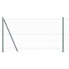  Hatszögletű kerítés Zöld 1.2x50 m Acél