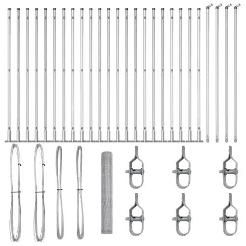  hatszögletű kerítés 1.2x50 m galvanizált acél