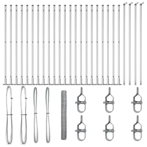  Hatszögű Kerítés 1.2x50 m Fegyverzett Acél