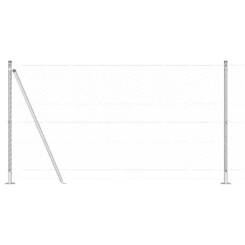  Hatszögű Kerítés 1.2x50 m Fegyverzett Acél