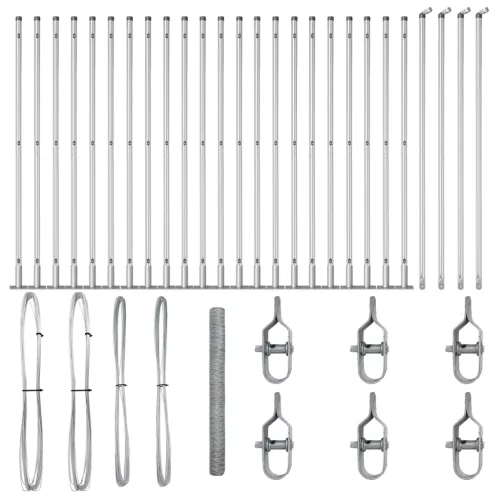  Hatszögletű kerítés 1,6 x 50 m Horganyzott acél
