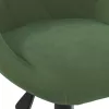  sötétzöld bársony forgó irodaszék