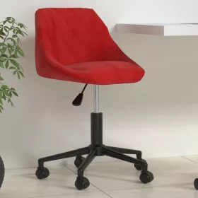  bordó bársony forgó irodaszék