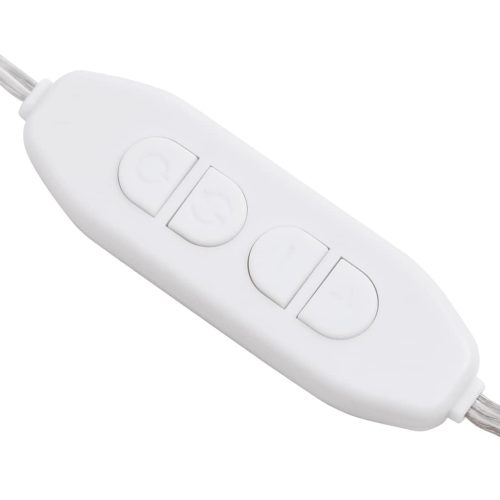  tükörlámpa 8 meleg fehér és hideg fehér LED-izzóval