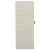  világosszürke acél irodai szekrény 90 x 40 x 105 cm