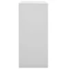  világosszürke acél tolóajtós irodai szekrény 90 x 40 x 90 cm
