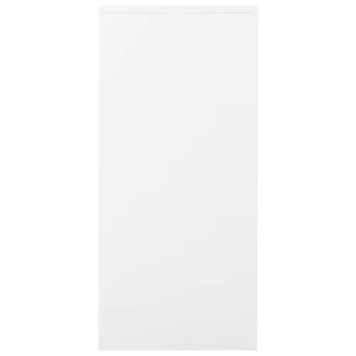  fehér acél tolóajtós szekrény 90 x 40 x 90 cm