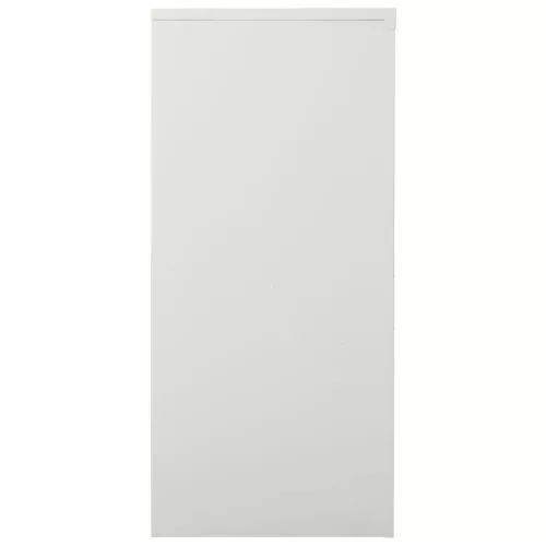   világosszürke acél tolóajtós szekrény 90 x 40 x 90 cm