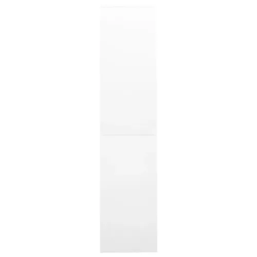  fehér acél tolóajtós irodai szekrény 90 x 40 x 180 cm