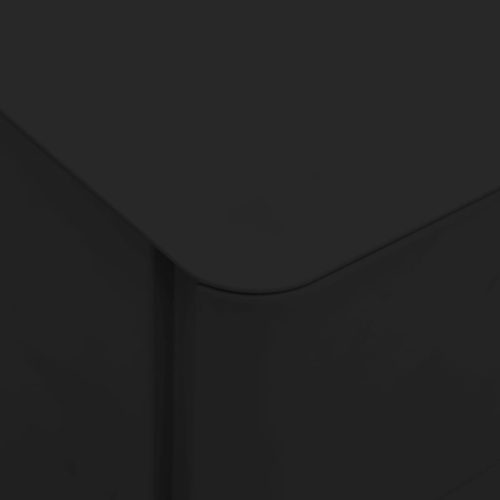  fekete acél mobil iratszekrény 30 x 45 x 59 cm