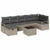  Kanapé Szett párnával 4 pcs polirattan