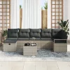 Kanapé Szett párnával 4 pcs polirattan