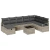  Kanapé Szett párnával 5 pcs polirattan