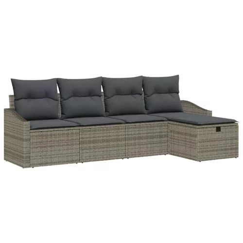  Kanapé Szett párnával 6 pcs polirattan