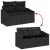 Kanapé Szett párnával 8 pcs polirattan