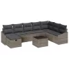  Kanapé Szett párnával 8 pcs polirattan