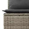  Kanapé Szett párnával 5 pcs polirattan