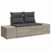  Kanapé Szett párnával 6 pcs polirattan