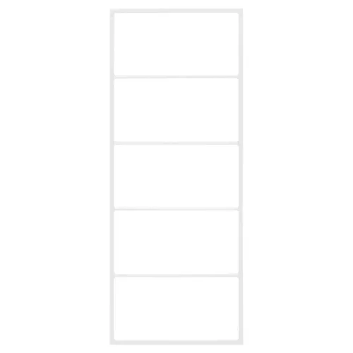  fehér acél törölközőtartó 45 x 10 x 115 cm