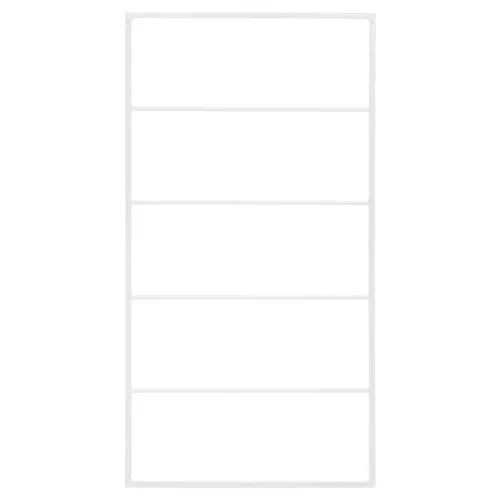  fehér acél törölközőtartó 60 x 10 x 116 cm