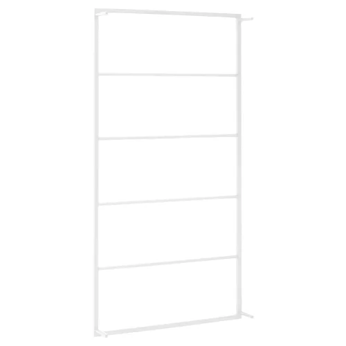  fehér acél törölközőtartó 60 x 10 x 116 cm