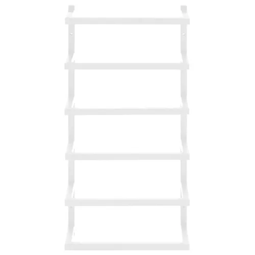  fehér acél törölközőtartó 24 x 12 x 48 cm