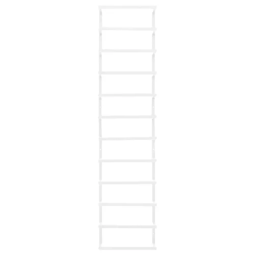  fehér acél törölközőtartó 24 x 12 x 96 cm