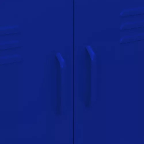  tengerészkék acél tárolószekrény 80 x 35 x 101,5 cm