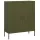 olívazöld acél tárolószekrény 80 x 35 x 101,5 cm
