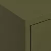  olívazöld acél tárolószekrény 80 x 35 x 101,5 cm